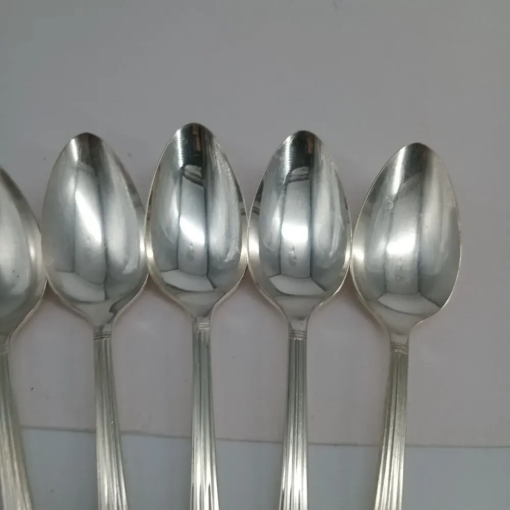 8X Tbsp Oneida CORONATION Silverplate Table Spoons Flatware